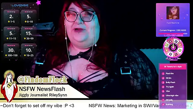 RileySynn online show from March 21, 2026, 5:34 am