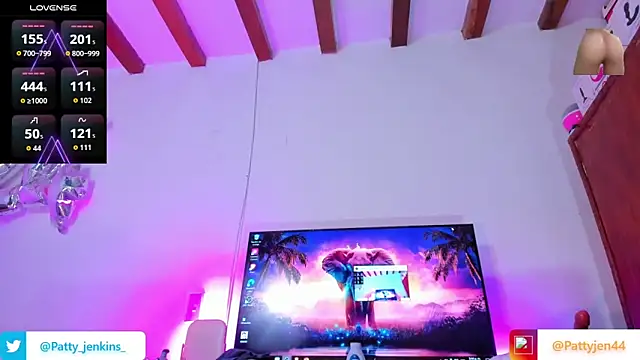 Snapshot of pattyjenkinss chatting on March 6, 2026, 10:39 pm pattyjenkinss online show from March 6, 2026, 10:39 pm