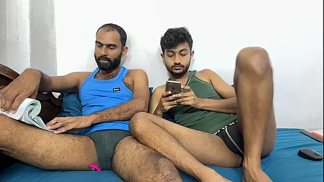 Snapshot of DesiDaddyandSon chatting on July 28, 2026, 12:48 pm DesiDaddyandSon online show from July 28, 2026, 12:48 pm