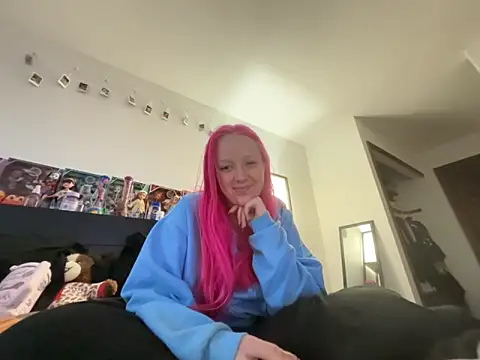 pinkhairfun16 online show from February 19, 2026, 12:45 pm