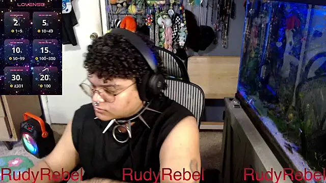 Snapshot of RudyRebel chatting on February 24, 2026, 7:45 pm RudyRebel online show from February 24, 2026, 7:45 pm