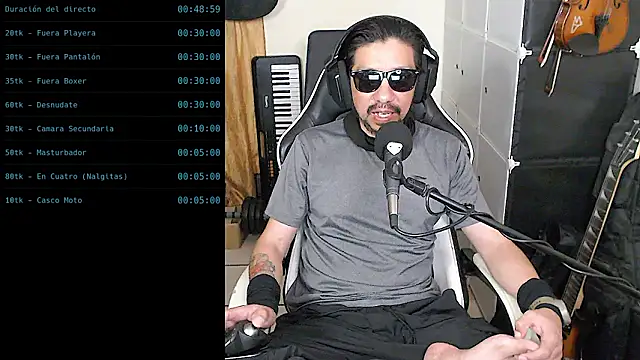 AntuanSV online show from March 13, 2026, 5:25 am