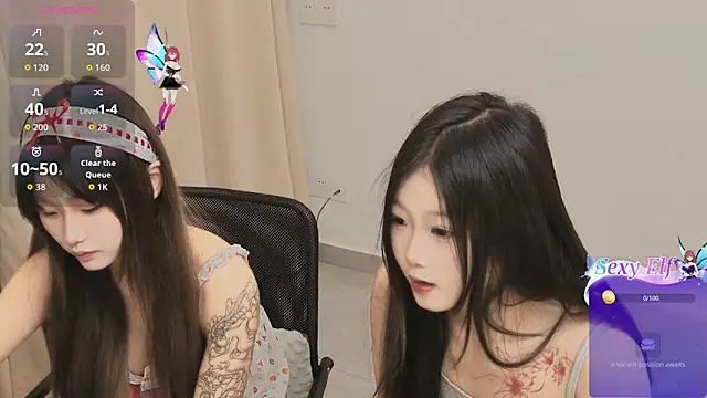 Angel-Sisters online show from March 17, 2026, 12:41 pm