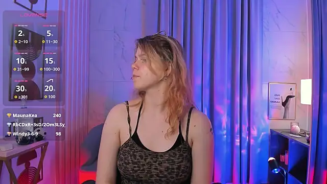 ElizabethVane online show from July 12, 2026, 5:48 pm