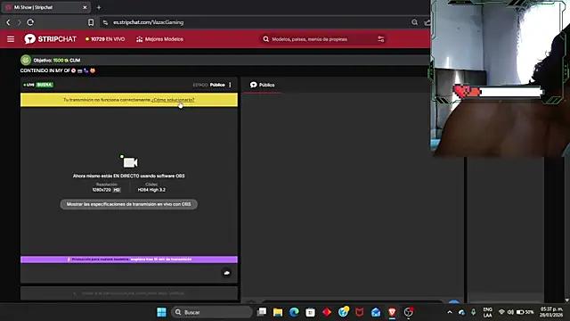 VazacGaming online show from March 28, 2026, 11:37 pm