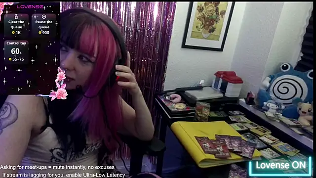 CutieTracer online show from May 8, 2026, 8:14 pm