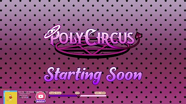 PolyCircus online show from April 21, 2026, 3:13 am