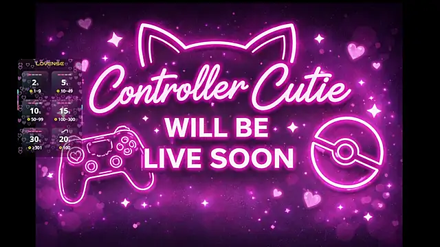 Snapshot of Controllercutie chatting on June 15, 2026, 4:09 pm Controllercutie online show from June 15, 2026, 4:09 pm