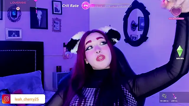 Snapshot of Leah_cherry chatting on July 16, 2026, 9:43 pm Leah cherry online show from July 16, 2026, 9:43 pm
