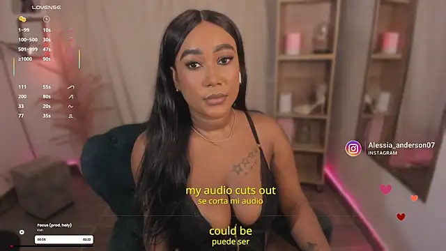 alessia anderson online show from February 22, 2026, 11:47 pm