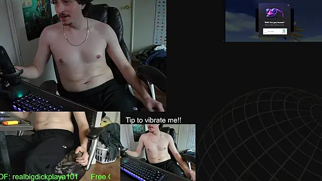 BigDickPlaya101 online show from May 25, 2026, 1:33 am
