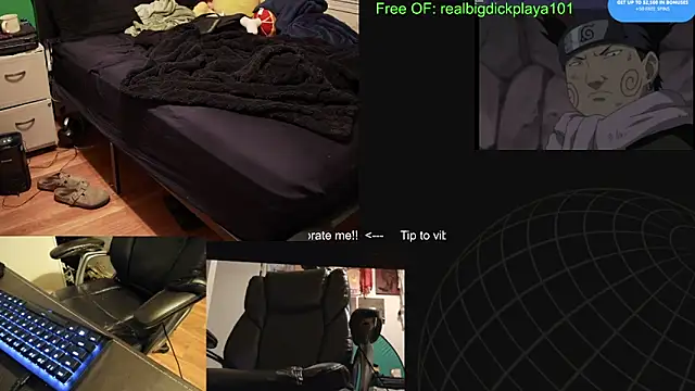 BigDickPlaya101 online show from June 10, 2026, 5:39 am