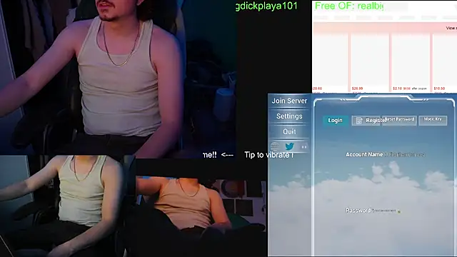 BigDickPlaya101 online show from June 11, 2026, 7:17 am