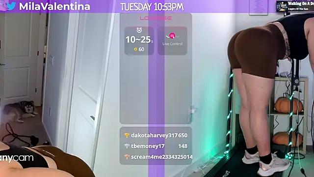 MilaValentina online show from January 29, 2025, 3:54 am