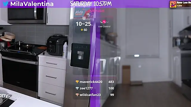 MilaValentina online show from March 4, 2025, 2:06 am