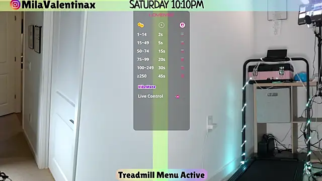 MilaValentina online show from September 14, 2025, 2:11 am