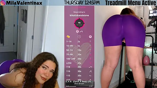 Snapshot of MilaValentina chatting on March 26, 2026, 4:45 pm MilaValentina online show from March 26, 2026, 4:45 pm