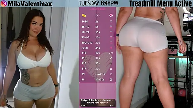 MilaValentina online show from April 29, 2026, 12:48 am