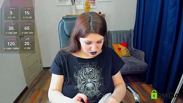 Black Black Rose online show from November 16, 2025, 8:36 pm