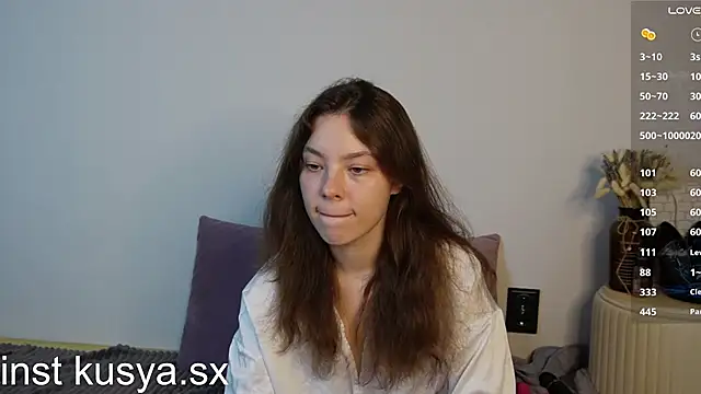 KusyaSex online show from August 1, 2026, 7:35 pm