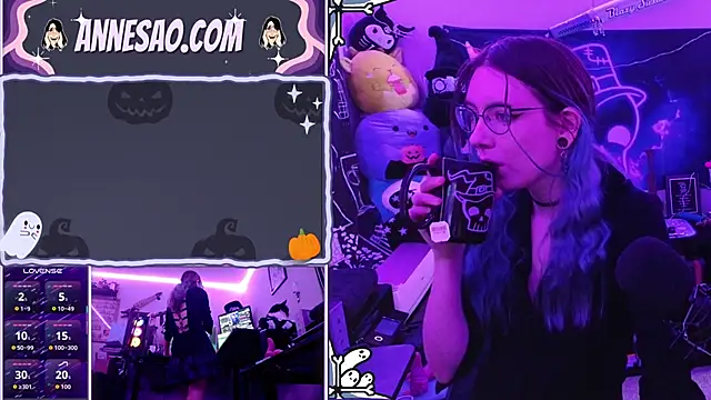 Snapshot of AnneSao chatting on October 9, 2025, 11:25 pm AnneSao online show from October 9, 2025, 11:25 pm