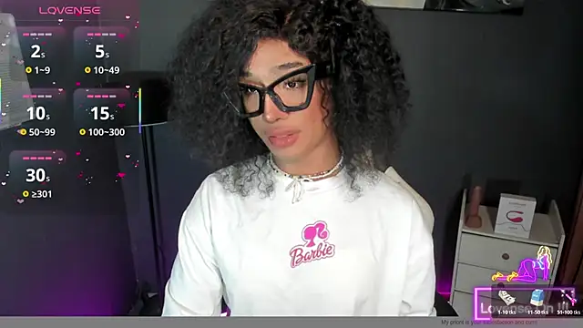 Snapshot of TranSEXUALDIVA chatting on October 18, 2025, 6:16 am TranSEXUALDIVA online show from October 18, 2025, 6:16 am