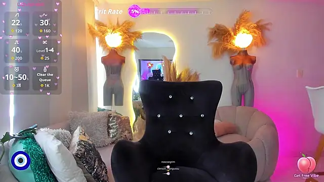 Angel Peach online show from May 4, 2026, 1:40 pm