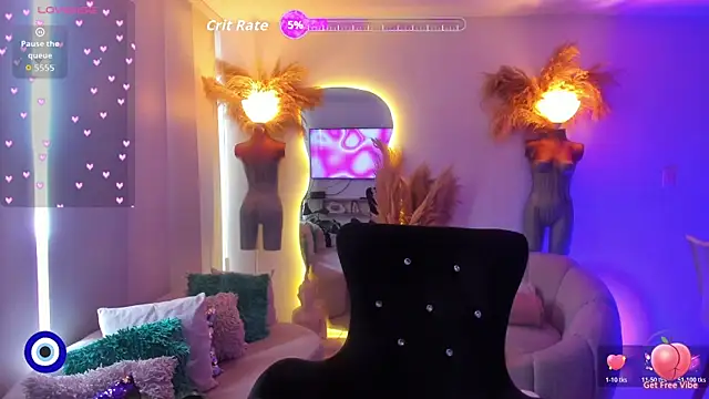 Angel Peach online show from June 12, 2026, 1:54 pm