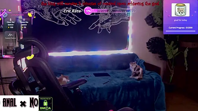 Dark  Elf online show from June 22, 2026, 9:01 pm