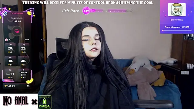 Dark  Elf online show from July 30, 2026, 9:14 pm