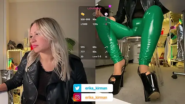 Snapshot of Erika_Kirman chatting on December 14, 2024, 3:58 pm Erika Kirman online show from December 14, 2024, 3:58 pm