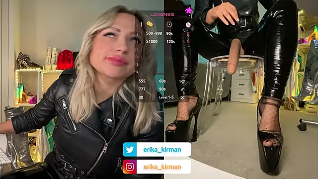 Snapshot of Erika_Kirman chatting on January 24, 2025, 9:28 am Erika Kirman online show from January 24, 2025, 9:28 am