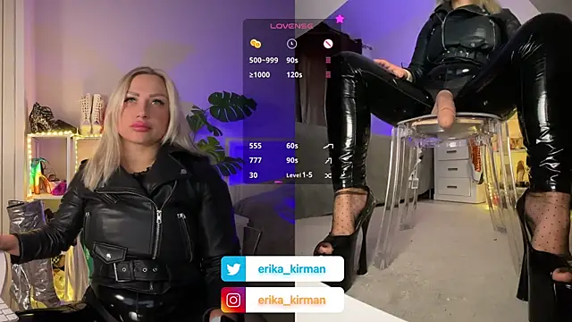 Snapshot of Erika_Kirman chatting on January 25, 2025, 1:08 pm Erika Kirman online show from January 25, 2025, 1:08 pm