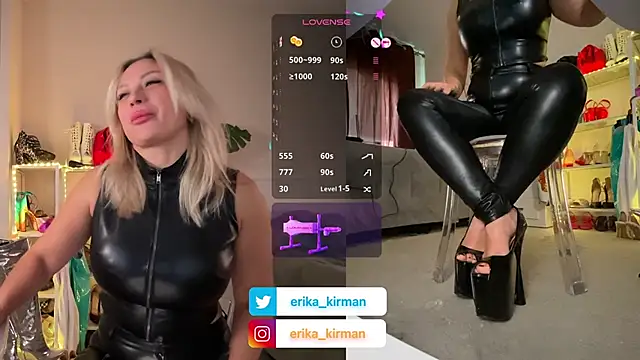 Snapshot of Erika_Kirman chatting on January 31, 2025, 3:22 pm Erika Kirman online show from January 31, 2025, 3:22 pm