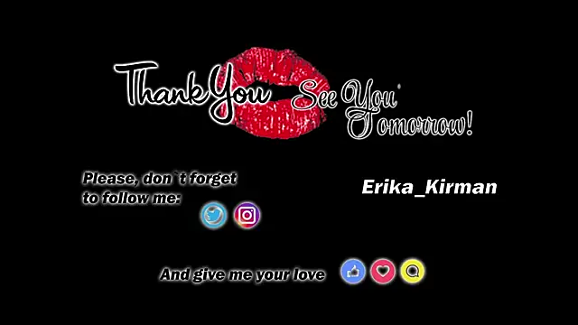 Snapshot of Erika_Kirman chatting on February 13, 2025, 4:17 pm Erika Kirman online show from February 13, 2025, 4:17 pm