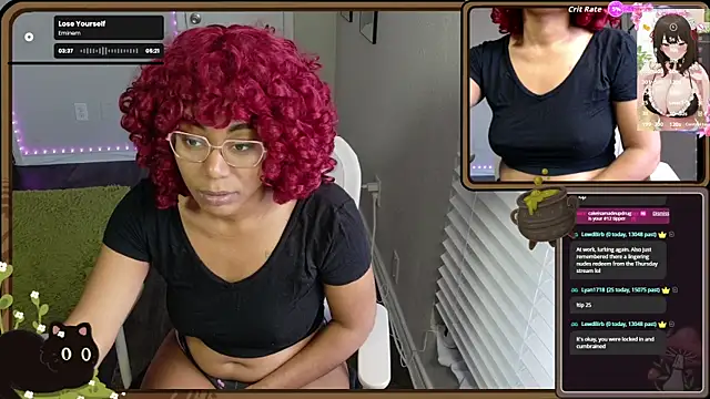 Snapshot of Cheybaaee chatting on February 22, 2026, 6:17 pm Cheybaaee online show from February 22, 2026, 6:17 pm