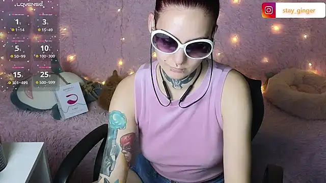 Ginger Stay online show from January 2, 2025, 8:35 pm