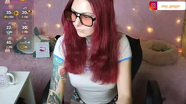 Ginger Stay online show from January 22, 2025, 4:12 pm
