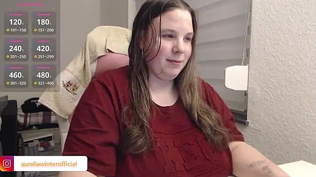 Snapshot of AureliaWinter chatting on March 10, 2025, 7:18 pm AureliaWinter online show from March 10, 2025, 7:18 pm