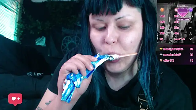 Snapshot of Psychobitch7 chatting on May 22, 2026, 9:37 am Psychobitch7 online show from May 22, 2026, 9:37 am