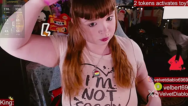VelvetDiablo online show from April 29, 2026, 12:16 am