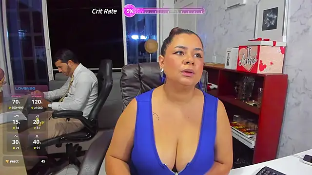 Snapshot of IreneAndGeorge chatting on March 20, 2025, 11:45 pm IreneAndGeorge online show from March 20, 2025, 11:45 pm