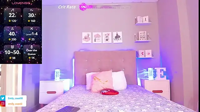 Snapshot of EmilyCoast-1 chatting on April 6, 2026, 2:18 pm EmilyCoast-1 online show from April 6, 2026, 2:18 pm