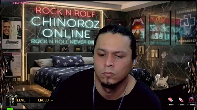 chino roz online show from June 22, 2026, 7:44 pm