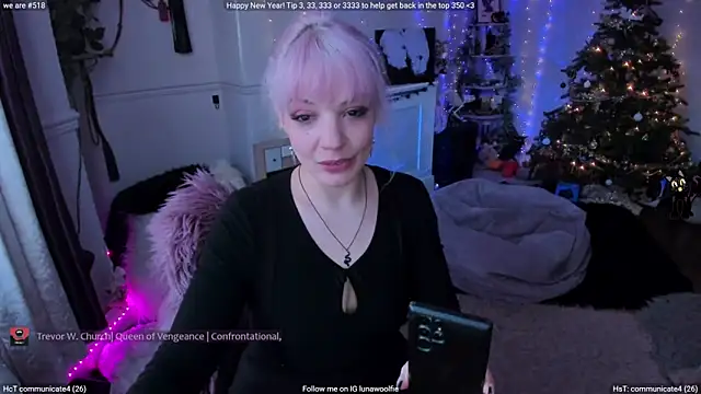 AliceW0lf online show from January 9, 2026, 3:59 pm