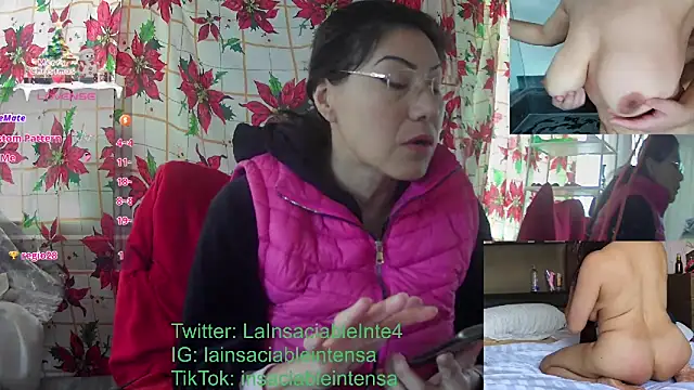 LaInsaciableIntensa online show from December 21, 2024, 2:26 pm