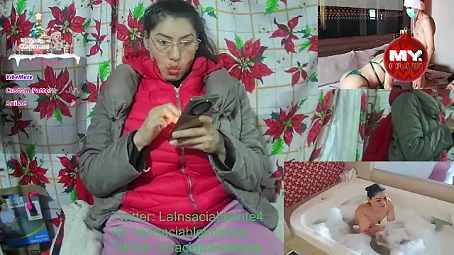 LaInsaciableIntensa online show from December 31, 2024, 1:36 am
