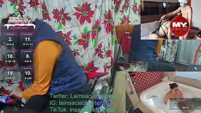 LaInsaciableIntensa online show from January 8, 2025, 1:41 pm