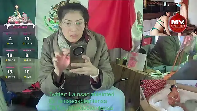 LaInsaciableIntensa online show from January 11, 2025, 10:51 pm