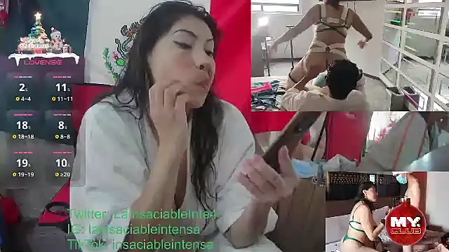 LaInsaciableIntensa online show from January 16, 2025, 2:51 pm